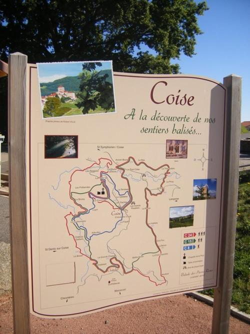 Bed and Breakfast Les Pierres Roses Coise Екстер'єр фото